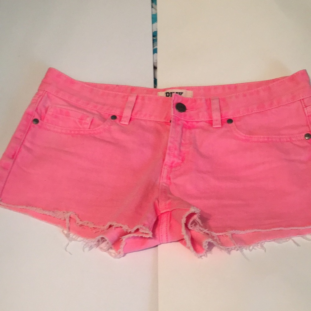 Pink Victoria’s Secret shorts
